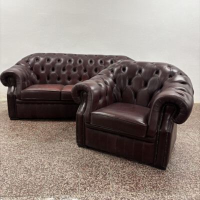Chesterfield DARK BURGUNDY