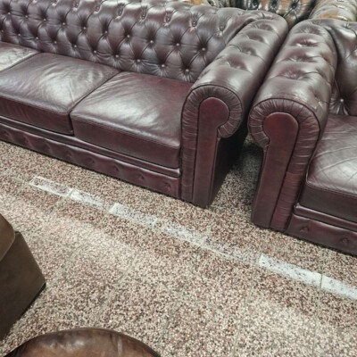 Chesterfield DARK BURGUNDY
